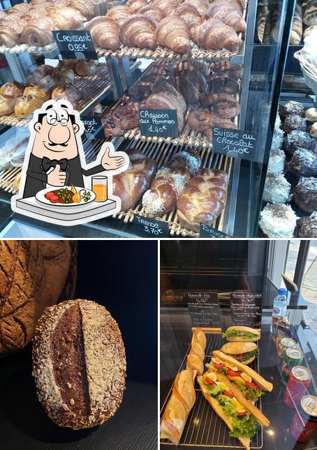 Nourriture à Boulangerie les deux amis