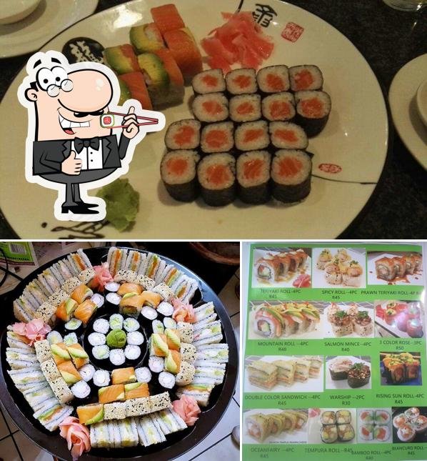 Prenez de nombreuses options de sushi