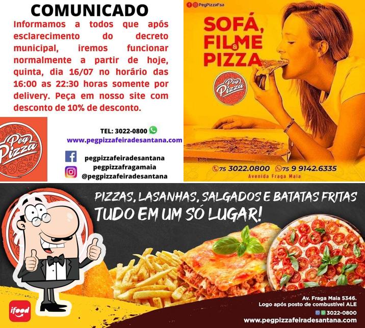 Look at this picture of Peg Pizza Feira de Santana