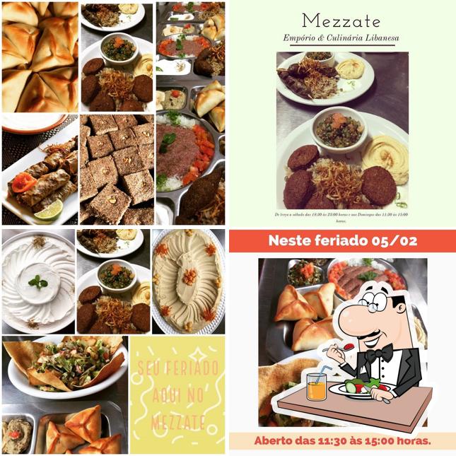 Platos en Mezzate - Empório e Culinária Libanesa