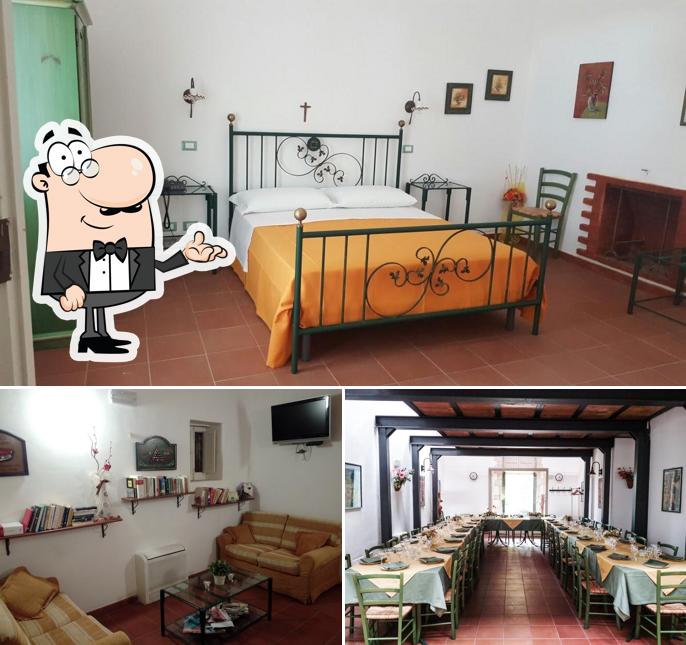 L'intérieur de AGRITURISMO E B&B Villa Gaia