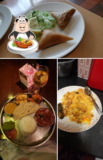 Food at Masala Indian Restaurant