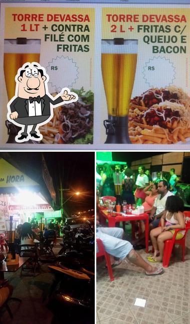 A Pizzaria Da Hora se destaca pelo interior e cerveja