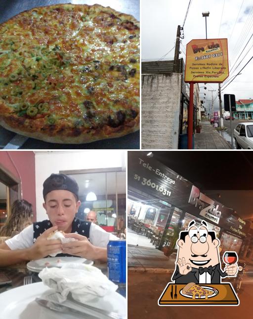 Peça diferentes estilos de pizza