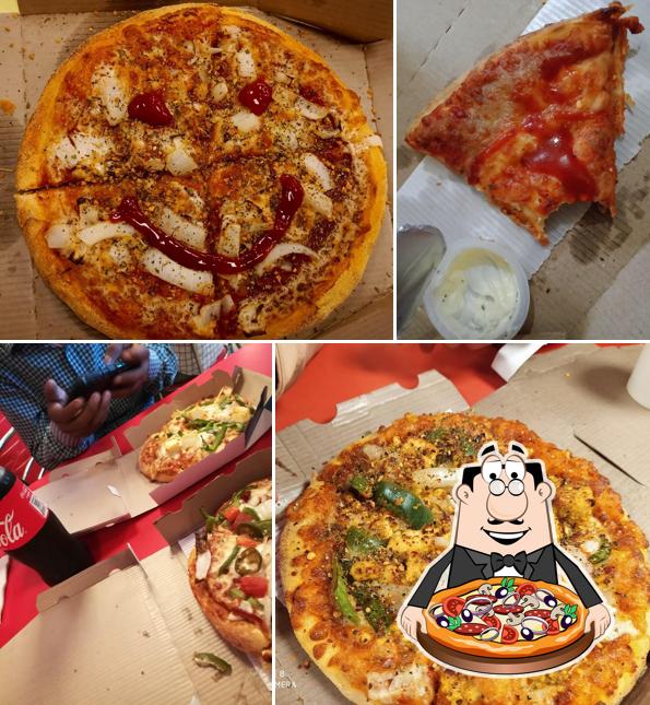 Pick pizza at Domino's Pizza - Sanjay Place