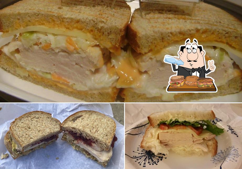 Have a sandwich at The Original Turkey