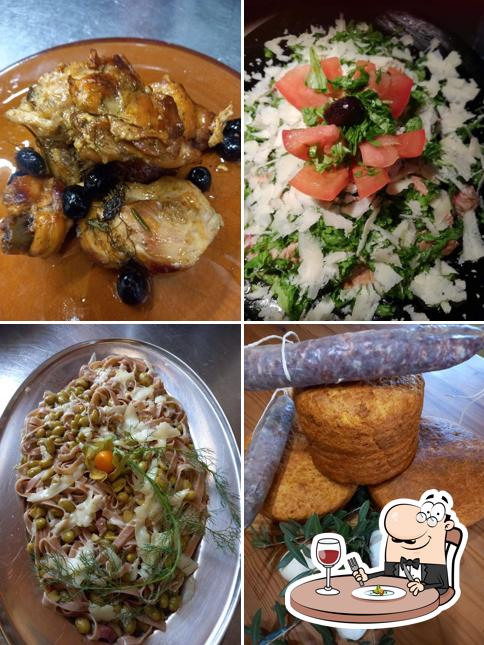 Cibo al Osteria Casa Mina