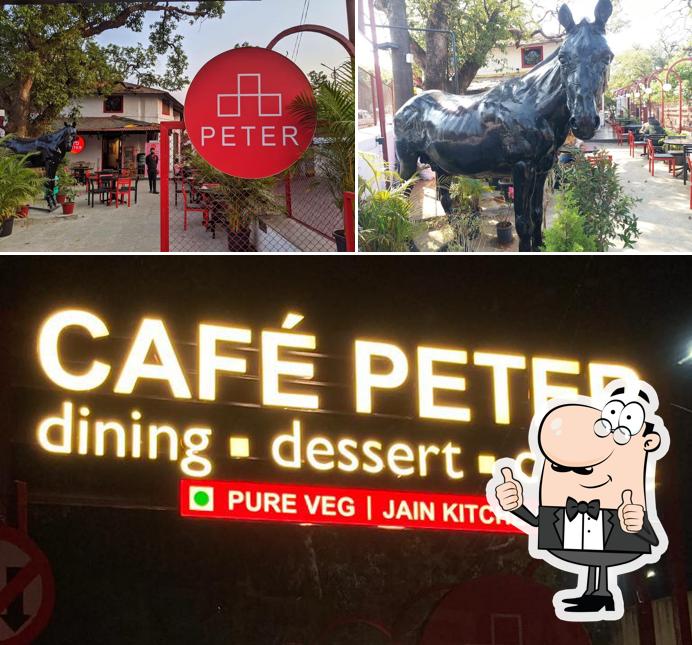 Here's a photo of Cafe Peter Mahabaleshwar
