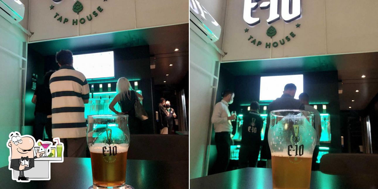 Here's a photo of E-10 Tap House