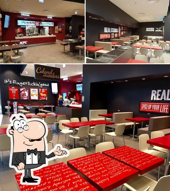 L'intérieur de KFC