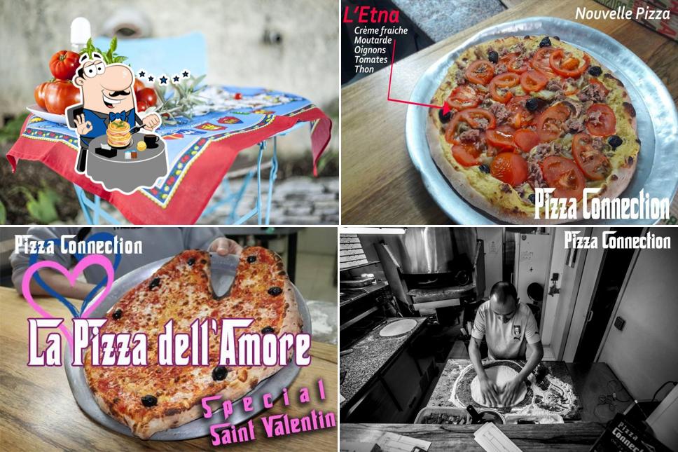 La photo de la nourriture et intérieur de Pizza Connection’s