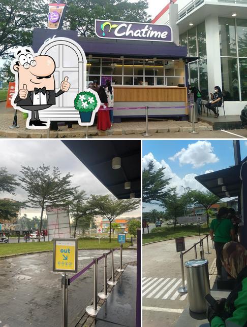 The exterior of Chatime - ACE Kios Metland Cileungsi Bogor