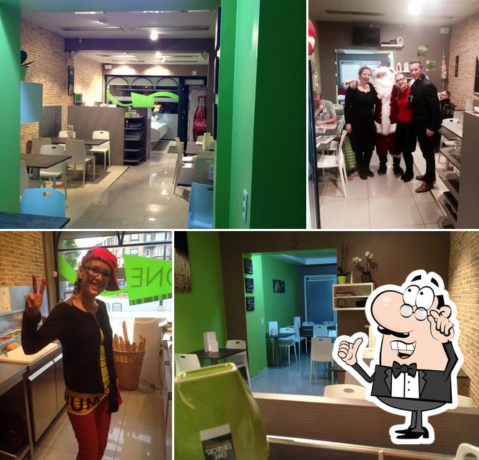 L'intérieur de Doss One Sandwicherie
