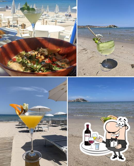 Easy Beach Calvi sert des boissons alcoolisées