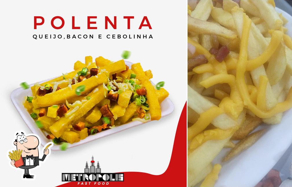 Experimente fritas no Metropolis BC Fast Food