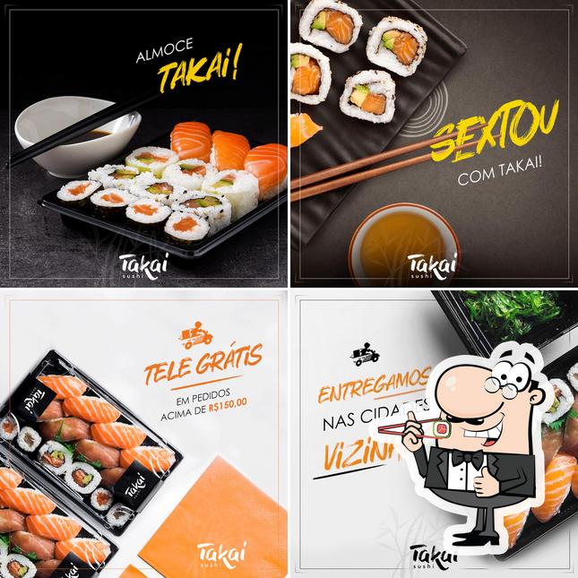 Prove diferentes opções de sushi