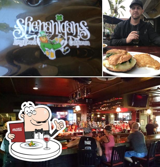 Shenanigans Irish Pub & Grille in Long Beach Restaurant menu and reviews