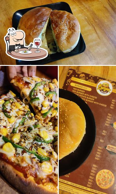 Food at The Burger Byte Cafe