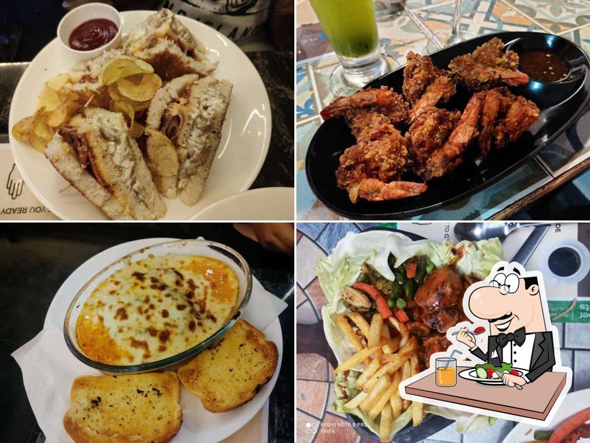 Food at Blue Mug