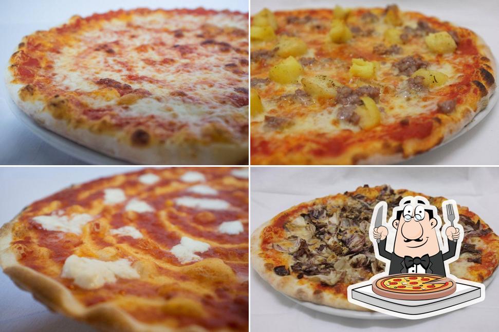 Ordina tra le molte varianti di pizza