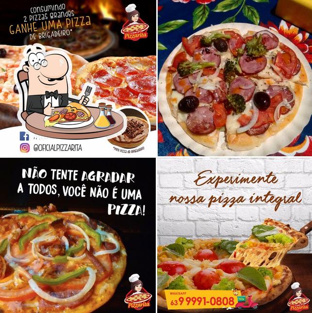 Escolha pizza no Pizzarita