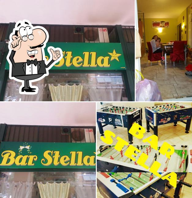 Gli interni di Bar Stella