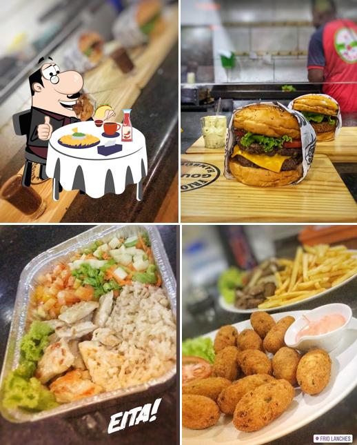 Hambúrguer em Frio lanches