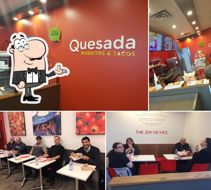 L'intérieur de Quesada Burritos & Tacos