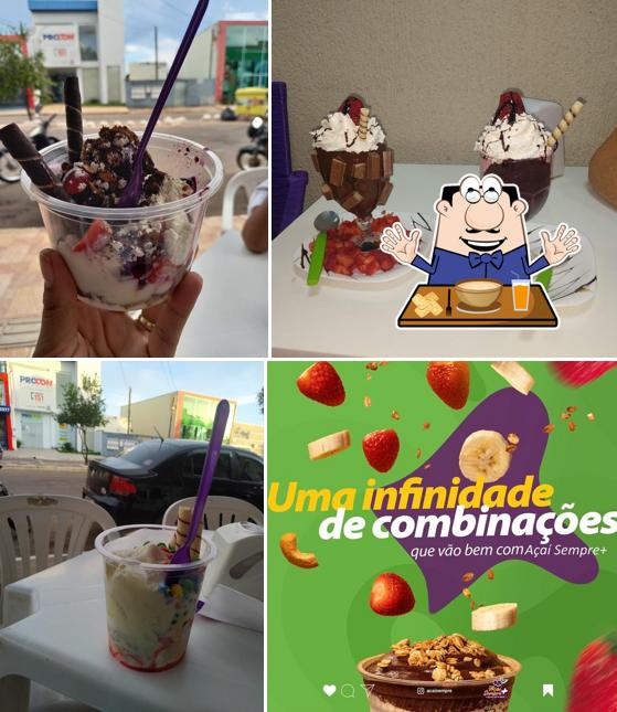 Mousse de chocolate em Açaí Sempre Mais