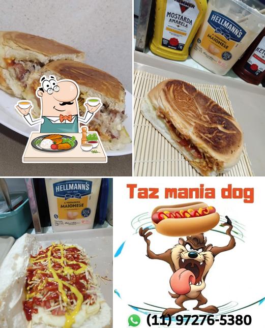 Sanduíche de carne de porco desfiada em Tazmania Dog