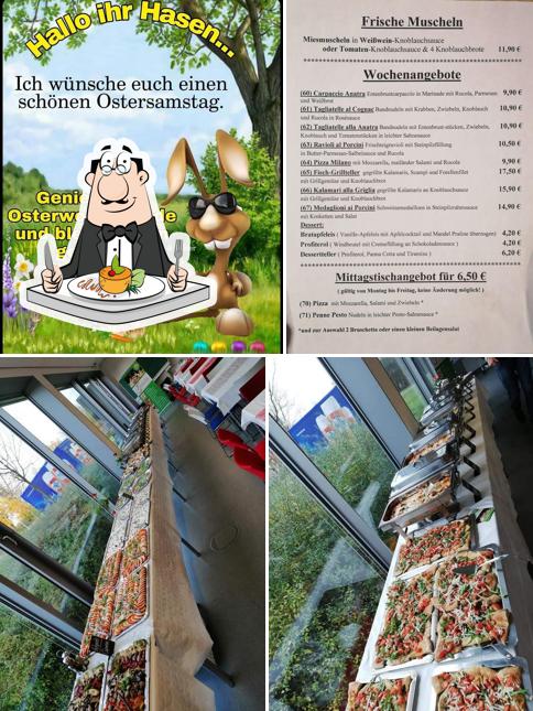 Essen im Trattoria Am Studentenwald