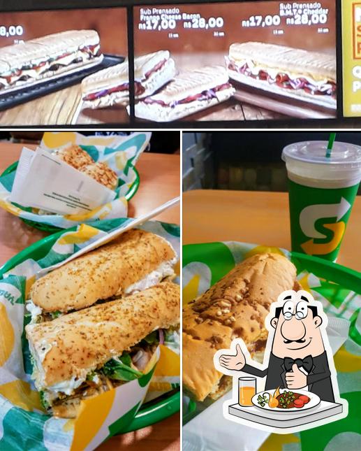 Comida em Subway