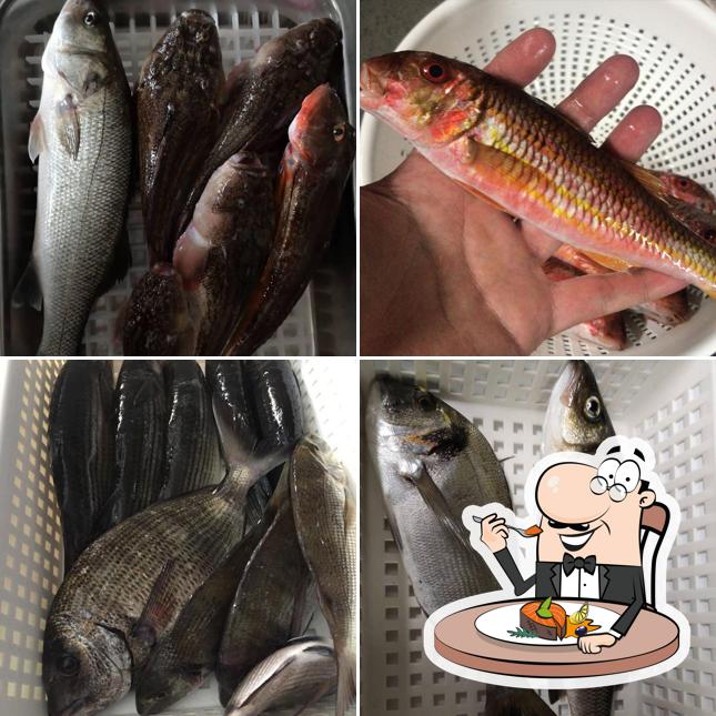 Trattoria A Scirocco propose un évantail de plats à base de poissons