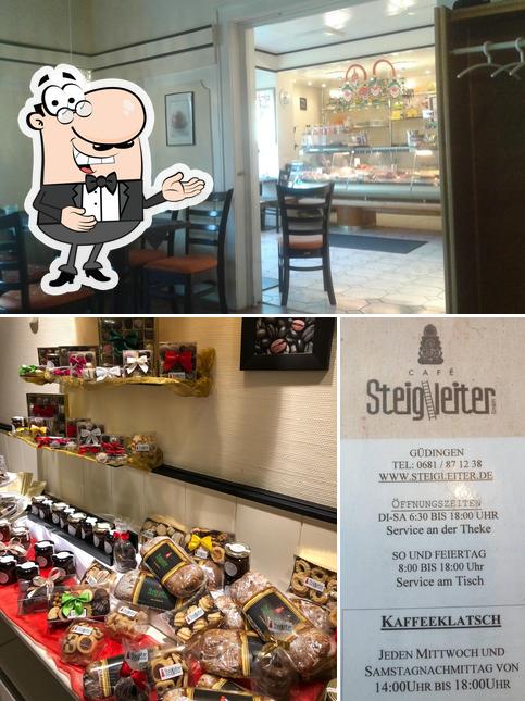See the pic of Café Konditorei Steigleiter