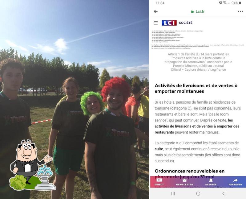 Jetez un coup d’œil à quoi ressemble Chez Mario à l'extérieur