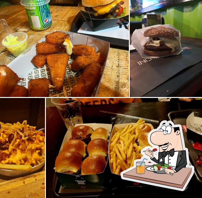Platos en Hamburgueria Duzé