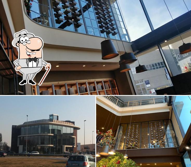 Goditi la vista dagli esterni di Granaio Monza - Caffè e Cucina