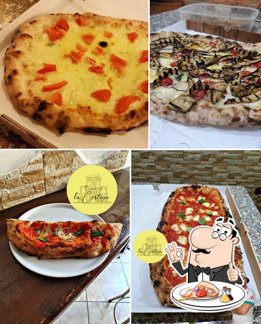 Scegli tra le molte varianti di pizza