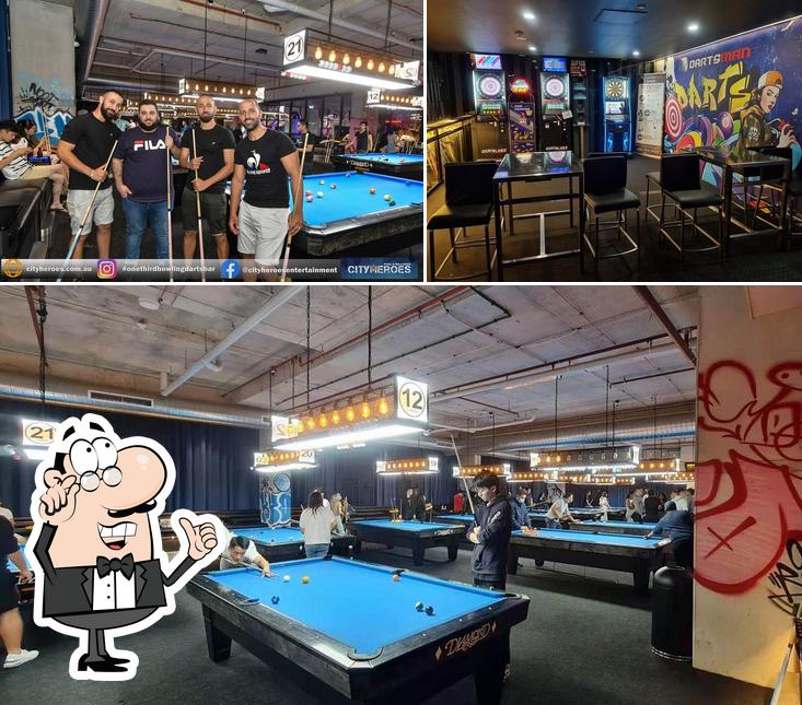 CityHeroes Pool & Billiards in Sydney Restaurant reviews