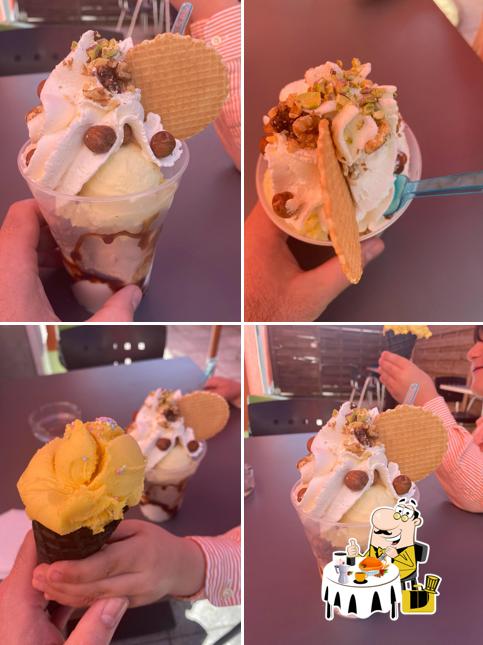 Glace à Eiscafé La Strada