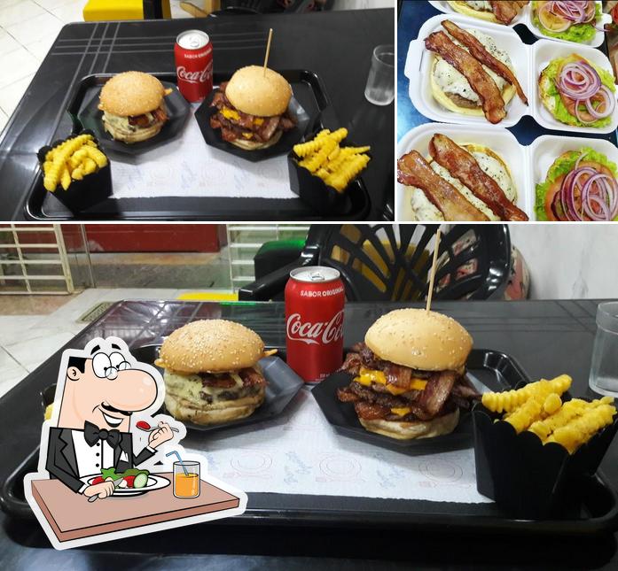 Comida em Gathu Burguer