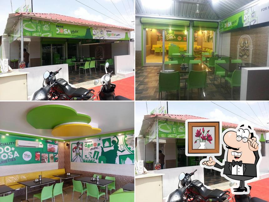 The interior of Nellai dosa kadai
