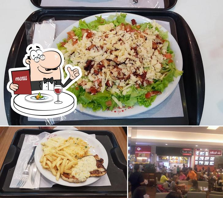 Esta é a foto mostrando comida e interior no Risotto Mix Ribeirão Shopping