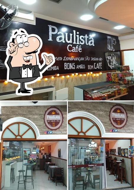 O interior do Paulista Café