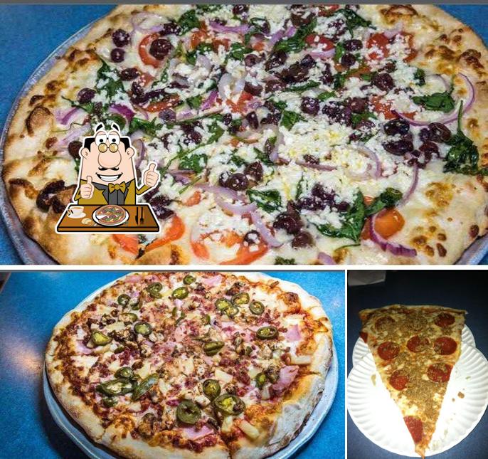 Elige una pizza en Randy's Pizza