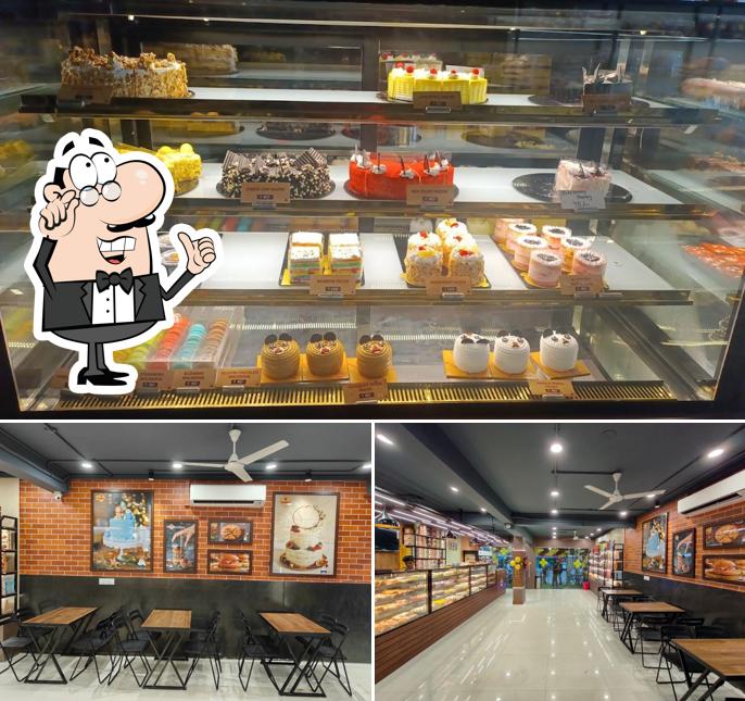 Check out how Brown Bear Bakers, Beeramguda looks inside