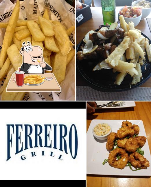 Experimente cbatatas fritas francesas no Ferreiro Grill