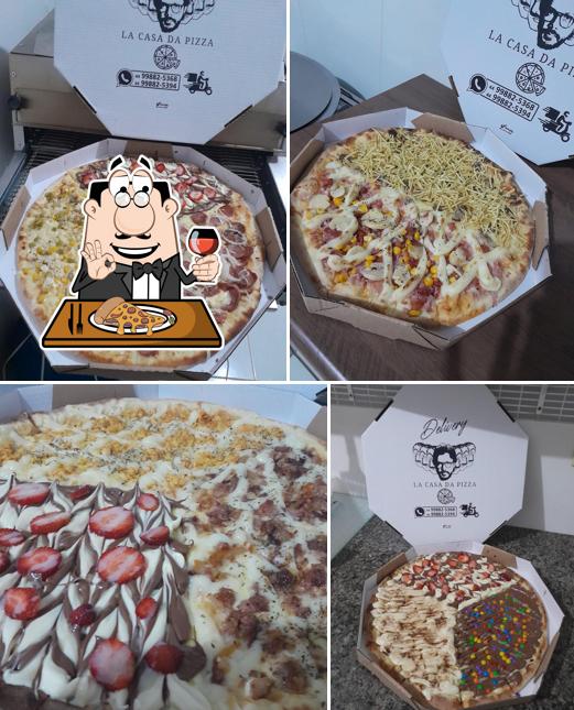 Peça pizza no La Casa Da Pizza Dona Florizia