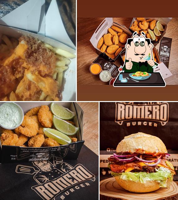 Comida em Romero Burger