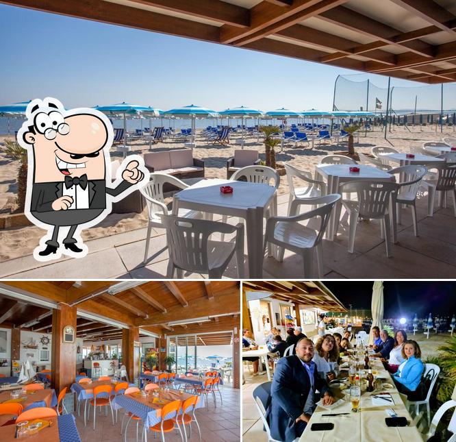 Siediti a un tavolo di LE PALME Stabilimento Balneare Ristorante e Pizzeria
